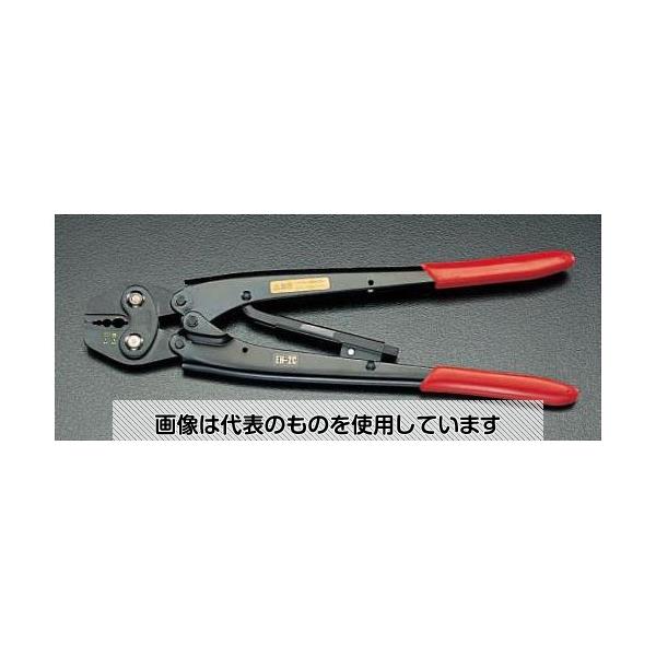 【アズワン AS ONE】実験室設備 工具類 工具、道具 商品の仕様 ●出力：19.5kN(2tonf) ●重量：630g ●全長：320mm ●T型コネクター用 ●適用範囲(合計断面積)：T-11(7.5/11mm2)、T-16(11.5/16mm2) ●コード品番：EA538L 【※ご注意ください】商品は代表の画像を使用しています。