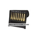 エスコ 1.5〜8.0mm/8本組 ドライブピンポンチ(真鍮製) EA572CG 入数:1セット