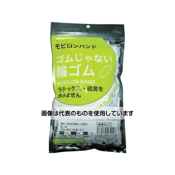 【アズワン AS ONE】実験室設備 工具類 工具、道具 ●天然輪ゴムではないポリウレタン製なので、薄くて丈夫・長持ちします(-20〜80℃位まで使用可)。 ●結束物に貼り付きにくく傷めません。 ●天然輪ゴムを使用できない銀・銅製品や電子精密部品のトレーなどの結束に適しています。 商品の仕様 ●色：白 ●切幅(mm)：2 ●折径(mm)：55 ●厚さ(mm)：0.3 ●袋入数(本)：約1135 ●使用温度範囲：-20〜80℃ ●食品衛生法、欧州RoHS指令適合品 ●材質／仕上：ポリウレタン(PUR) ●注意：直射日光や火気、高温多湿、Noxガス等を避けて保管・使用してください。鋭いエッジ状の物にあてると切れることがありますのでご注意ください。 ●原産国：日本 ●コード番号：336-8611 【※ご注意ください】商品は代表の画像を使用しています。