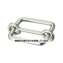 トラスコ中山 ゴムロープ用金具バックル 20個入 TGR-20KB 入数:1パック(20個入)