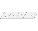 エスコ 126x25x0.7mm カッターナイフ替刃(5枚) EA589BA-1 入数：1pk 3