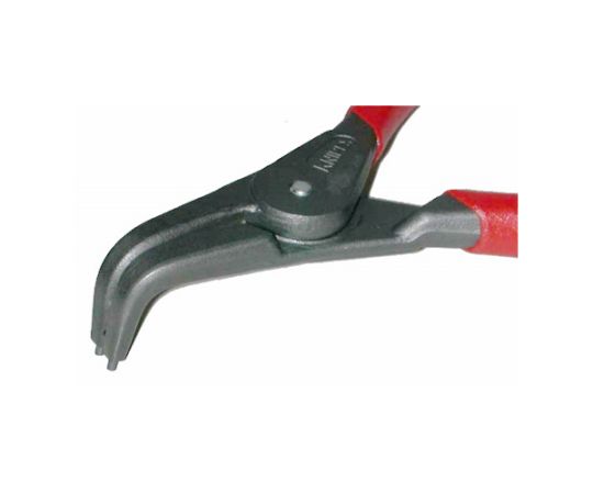 セミプロDIY店ファーストのKNIPEX 3-10mm 軸用精密スナップリングプライヤー90゜ EA590BK-0 入数：1個｜アングル3