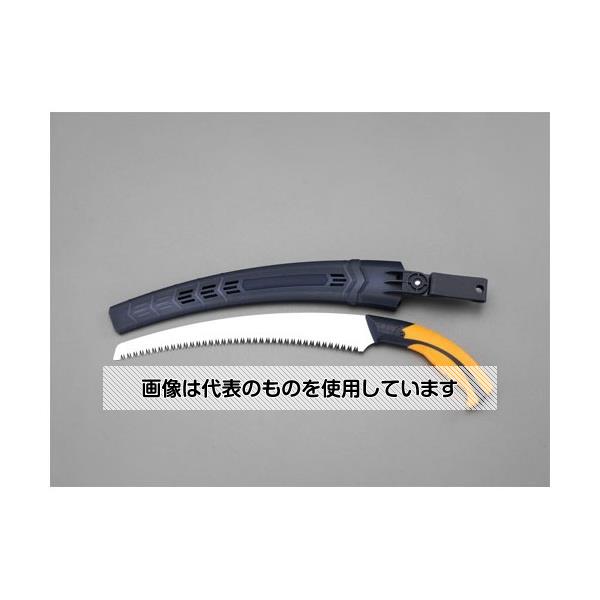 エスコ 480mm/300mm 生木鋸(サヤ付・替刃式・カーブ刃) EA599RG-1 入数：1本