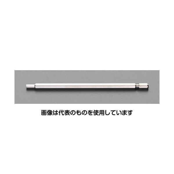 エスコ 6.0x100mm [Hexagon]ドライバービット EA611BM-6 入数：1個