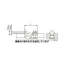 エスコ 呼22/4.5-21.5mm プルダウンクランプ(2個) EA637HB-22 入数:1セット(4)