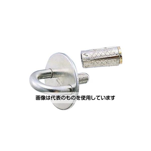 エスコ M10 ラウンドアイ/アンカー付(ステンレス製) EA638MG-3 入数：1個