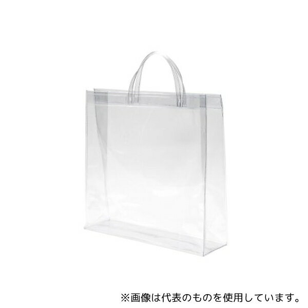 シモジマ 大 PVC透明バッグ 1袋(10枚入)