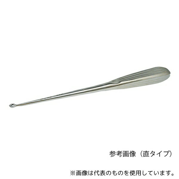 イソメディカル No.04 シェーデ骨鋭匙 直 (先端2.4×3.8mm)