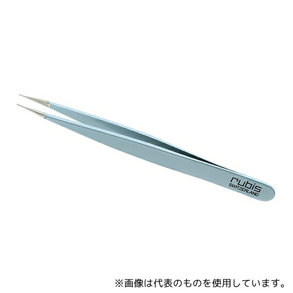 アズワン 1K012 カラーピンセット (RUBIS) ポインター (ライトブルー)
