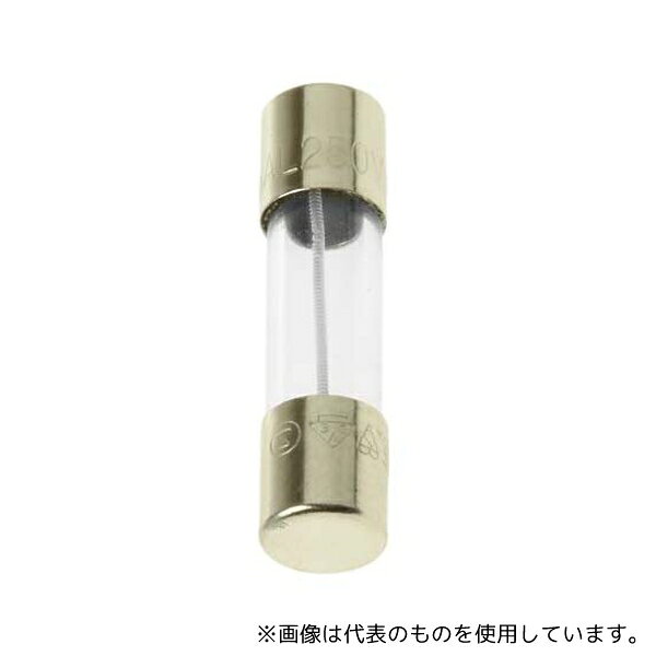【アズワン AS ONE】汎用器具・消耗品 金属・樹脂実験必需2 実験室必需用品、器具その他 ●ガラスカートリッジヒューズは、短絡や過電流から装置や内部回路を保護するのに最適です。意図的に弱く作られているコンポーネントで、過剰な電流が流れると溶断します。ヒューズが切れた後に回路を復活させて電流が流れるようにするためには、ヒューズの交換が必要です。 特長: ガラスカートリッジ 5 x 20 mmカートリッジサイズ T速度定格 耐サージ型 低遮断容量 代表的用途: カートリッジヒューズは、短絡や過電流から電気機器を比較的安価に保護することができ、モータ、エアコン、冷蔵庫、ポンプなどの電気機器の保護に使用可能で、次のような場所で利用されています。 産業用 商用 住宅 / 家庭用 自動車 ●追加情報: ●ガラス管ヒューズを選択する理由 ガラス管ヒューズとセラミックヒューズには、類似した特性があります。ただし、ヒューズの内側が見えることから、ガラス管ヒューズを選択する可能性があります。中が見えるため、ヒューズが切れているかどうかを確認するのが簡単です。 ヒューズのサイズ 5 x 20 mmが標準的なカートリッジのサイズで、長さ約20 mm、直径5 mmとなっています。この製品は基板やパネルの保護で普及しており、対応する5 x 20ヒューズホルダに適合します。 ヒューズの溶断速度 このヒューズは「T」速度定格です。つまり、遅断型ヒューズで、耐サージヒューズと呼ばれることもあります。短時間であれば、短絡せずに高レベルの電流を許容できます。したがって、突然電流が変動しても、このヒューズがすぐに溶断することはありません。急激な高電流が必要な用途に適しています。 遮断容量とは 遮断容量とは、ヒューズが爆発又は破裂せずに安全に対応できる電流レベルのことです。ヒューズの遮断容量は、電子回路の故障電流よりも大きくする必要があります。このヒューズはLBC (低遮断容量)です。 商品の仕様 ●入数:1袋(10個入) ●定格電流:315mA ●定格電圧:250V ac ●溶断速度:T ●ヒューズサイズ:5 x 20mm ●直径:5mm ●全長:20mm ●本体材質:ガラス ●遮断容量最大電圧 R:35 A ●シリーズ:213 ●RoHS適合状況:適合 ●コード番号:725-8029 ●JANコード：0 【※ご注意ください】商品は代表の画像を使用しています。