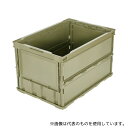 トラスコ中山 TR-O50B-OD 薄型折りたたみコンテナ 50L OD色(4)