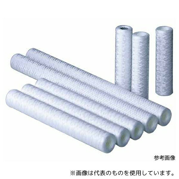 【アズワン AS ONE】分析・特殊機器 濃縮・純水機器 純水製造用樹脂、フィルター 商品の仕様 ●ポリプロピレンワインドカートリッジフィルターTCW-PPタイプ ●公称孔径(μm):150 ●最大使用差圧:0.49MPa(25℃) ●最大使用温度:80℃ ●フィルター材質:ポリプロピレン ●コア材質:ポリプロピレン ●寸法(mm):250(S) ●JANコード：0 【※ご注意ください】商品は代表の画像を使用しています。