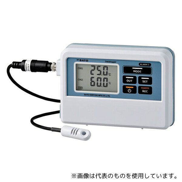 佐藤計量器製作所 SK-L754/SK-L754-2 温湿度データロガー記憶計/分離型センサ+ トレサビリティー書類一式(4点セット) [法人限定]