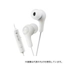 JVCケンウッド HA-FX7G-W マイク付きインナーヘッドホン(ホワイト)