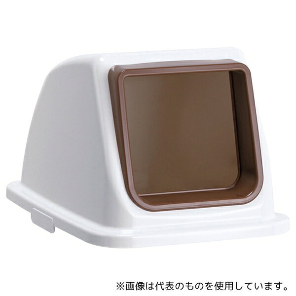 樂天商城 - テラモト DS1947114 エコ分別カラーペールW65 蓋 茶 オープン 一般ゴミ
