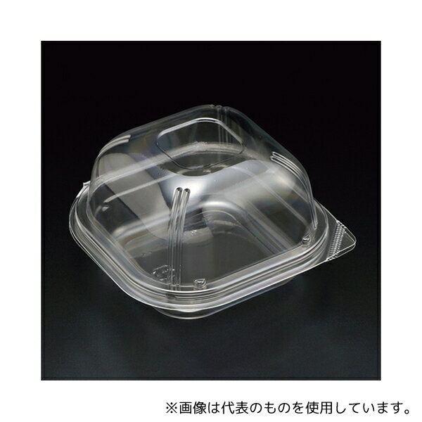 【アズワン AS ONE】実験室設備 事務用品・OAデスク 事務用品 ●ハンバーガーやケーキなど高さのある商品に適した容器です。 ●様々な用途に使用できます。 ●本体・フタ一体成型品です。 ●電子レンジ使用不可 ●オーブン使用不可 ●耐油性:なし ●耐熱温度:80℃ ●入数:100枚 商品の仕様 ●サイズ:外寸:122×122×高30(蓋高43)mm ●材質:OPS ●JANコード：4525911500730 【※ご注意ください】商品は代表の画像を使用しています。