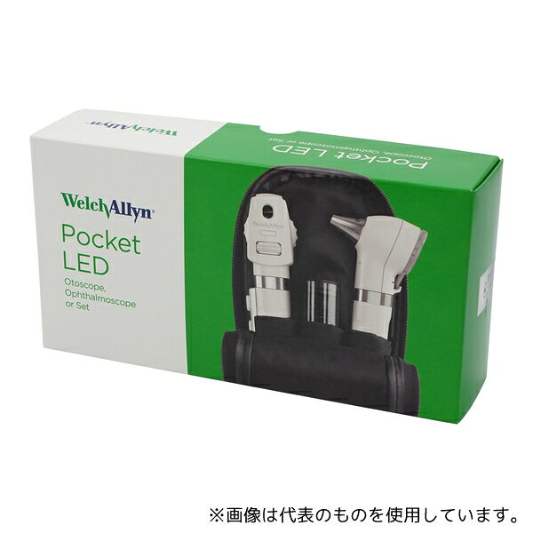 ウェルチ・アレン 22870-BLK ポケットLED耳鏡 ブラック 2.9ルーメン