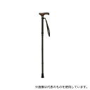 ひまわり VH4404 4つ折伸縮ステッキ(ささえ雨にも負けず) ブラック