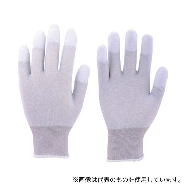 トラスコ中山 TGL-2996L 指先コート静電気対策用手袋 Lサイズ