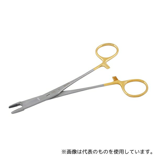 ●YDM BA57S 剪刀付き持針器(ヘガール・オルソン) 170mm