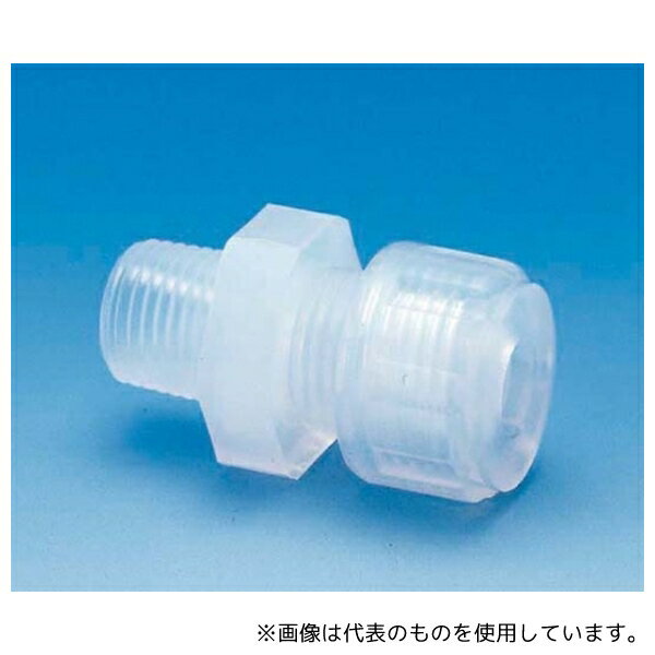 フロン工業 F-2203-015 PFAメイル・コネクター SFH-1/4-R1/4P