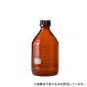DWK Life Sciences 017210-20001 ねじ口びん(メジュームびん) 茶褐色 赤キャップ付 2L