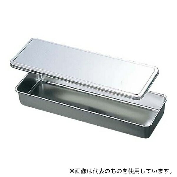 江部松商事 8472000 EBM 18-8 調味料入蓋付バット 4長型 435×145