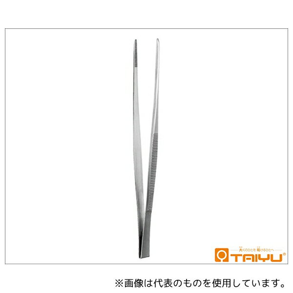 TAIYU(大祐医科工業) TY-003B 外科鑷子 有鈎 折曲式 ダボ無 全長15cm