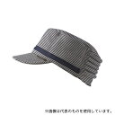 特殊衣料 2084 アボネット +JARI キャップ ストライプ ネイビー フリーサイズ(4)