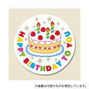 HEIKO 7062890 HEIKO ギフトシール(バースデーシール) ハッピーケーキ 24片