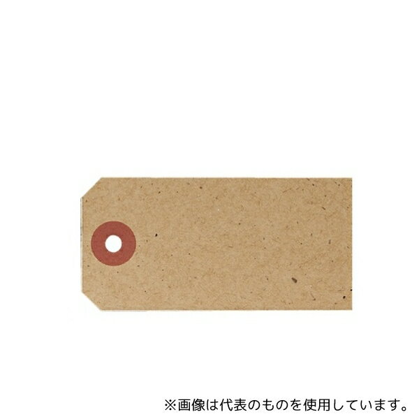 樂天商城 - ストア・エキスプレス 61-754-88-2 荷札スタイルさげ札 小 クラフト ひも無し 50枚