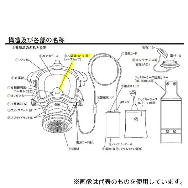 【アズワン AS ONE】汎用器具・消耗品 安全保護用品 1 防塵、防毒マスク ●交換部品 ●使用可能マスク(BL-700HA-03、BL-700U-03) 商品の仕様 ● ●JANコード：0 【※ご注意ください】商品は代表の画像を使用しています。