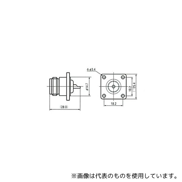 トーコネ NR N型レセプタクル