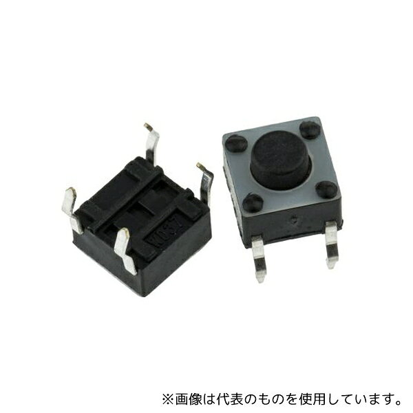 【アズワン AS ONE】汎用器具・消耗品 金属・樹脂実験必需2 実験室必需用品、器具その他 ●TE Connectivity FSMシリーズタクトスイッチ ●TE Connectivity製の業務用タクタイルスイッチです。FSMシリーズスイッチは、モバイルデバイスに適しています。 ●THT、SMD、及びライトアングル型の実装で使用可能なSPNOタクトスイッチ SMDタイプは浸漬処理に対応 商品の仕様 ●入数:1袋(20個入) ●コンタクトのコンフィギュレーション:単極単投(SPST) ●ターミナルタイプ:スルーホール ●スイッチの動作:モーメンタリ ●アクチュエータ長さ:1.4mm ●アクチュエータ色:黒 ●アクチュエータタイプ:ボタン ●寸法:6×6×5mm ●コンタクト定格電流:50mA @ 24V dc ●操作力:1.569 N ●高さ:5mm ●RoHS適合状況:適合 ●コード番号:479-1413 ●JANコード：0 【※ご注意ください】商品は代表の画像を使用しています。