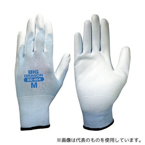 富士グローブ 7069 ウレタンホワイト10双組BD-404 M