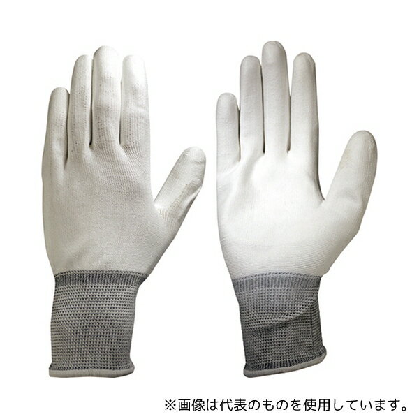 富士グローブ 7074 ウレタン背抜き手袋 ウレタンコート 10双組 BD-405 L