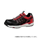 ミドリ安全 MPV-01-BK/RD-23.5 JSAA A種認定 先芯入り通気底スニーカー MPV-01ブラック/レッド 23.5cm(4)