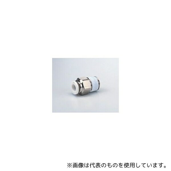 【アズワン AS ONE】汎用器具・消耗品 硝子器具・機器類 ガラス器具、装置 ●チューブはプッシュワン接続です。 ●無電解ニッケルめっき処理を施しています。 ●難燃性樹脂(UL94規格V-0相当)採用。 ●Rネジ部にシール加工。 ●ホワイトボディが作業環境を明るくします。 商品の仕様 ●形状:コネクタ ●使用流体:空気、水 ●使用温度範囲(℃):「空気」-20〜80 「水」0〜40 ●材質(樹脂部本体):難燃性PBT樹脂(金属部本体):黄銅 ●適用チューブ外径(mm):10 ●JANコード：0 【※ご注意ください】商品は代表の画像を使用しています。