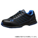 ミドリ安全 WPT-110-BK/BL-23.5 JSAA A種認定 超耐滑先芯入りスニーカー ブラック×ブルー 23.5cm(4)