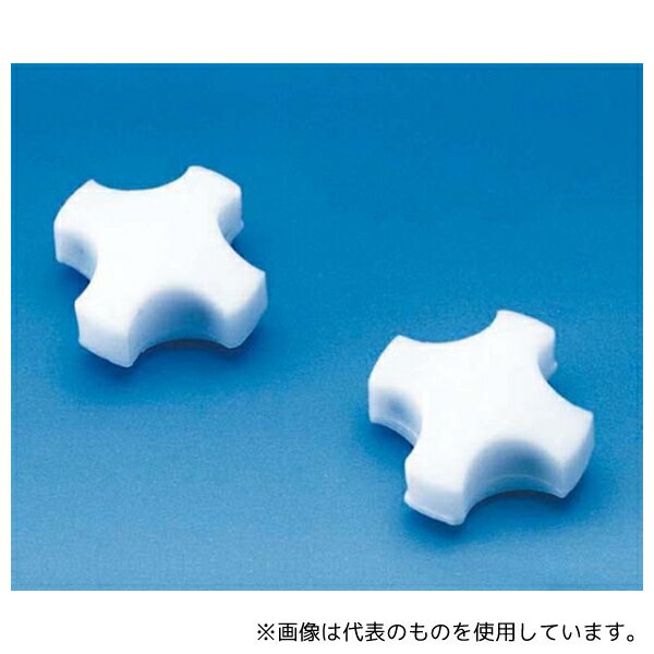 フロン工業 F-4064-001 PTFE撹拌子平十字型 FH-09