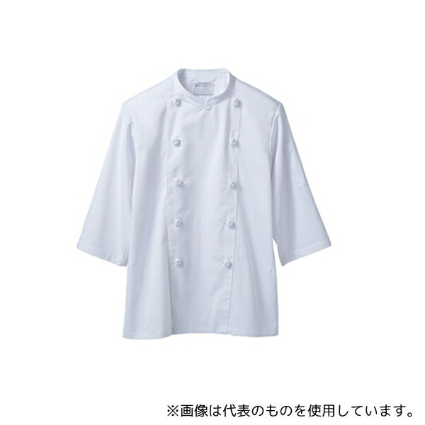 住商モンブラン TC6623-2 3L コックコート男女兼用7分袖 白