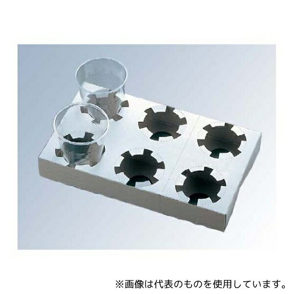 江部松商事 7528200 紙製 カップホルダー6穴(25枚入)01252