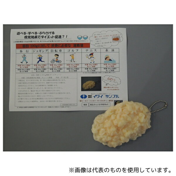 イワイサンプル SIKC-001 脂肪100gキーホルダーボールチェーン