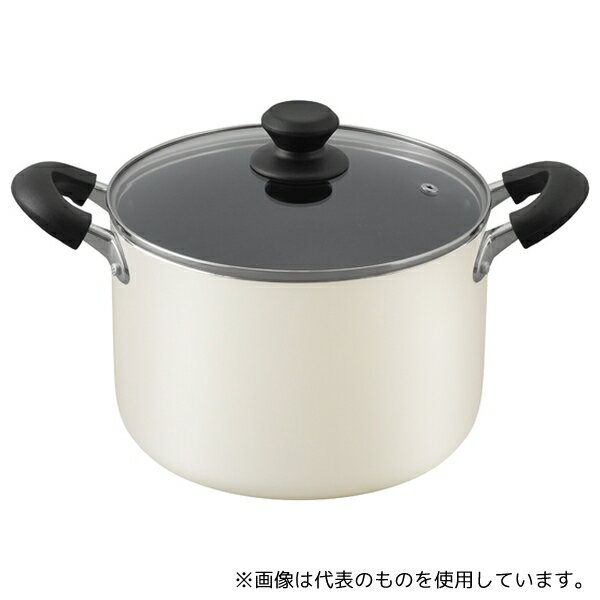アイリスオーヤマ DIS-P22D ダイヤモンドコート 両手なべ 22cm ホワイト