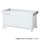 ストア・エキスプレス 61-753-36-3 平台ワゴン ホワイト W150cm(強化型)