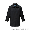 KAZEN 627-05 M レディスシャツ七分袖 黒 M