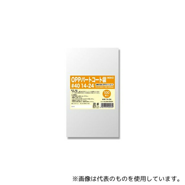 HEIKO 6760924 HEIKO �ݥ��� OPP�ѡ��ȥ������� #40 14-24 100��