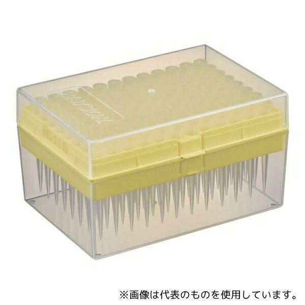 WATSON 120P-503CS 200μL チップ クリア システムラック(PP) 滅菌 1箱(96本×10箱入)