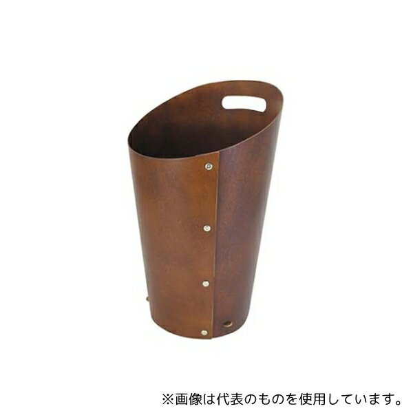 ラ・ルース 6588400 木製 ダストボックス L ブラウン 102022