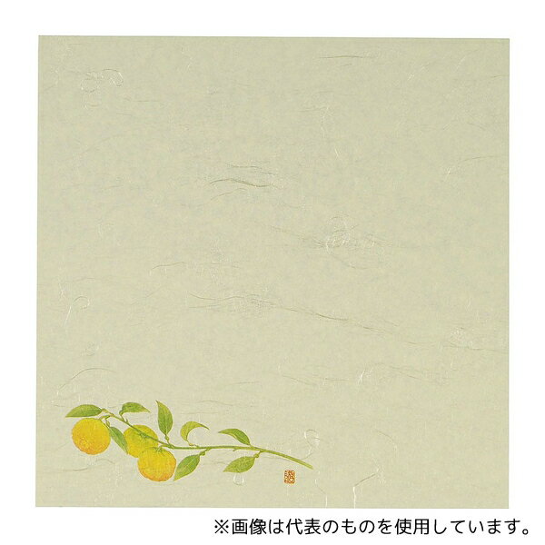 アーテック S5-14 5寸懐紙 四季の花(100枚入) ゆず